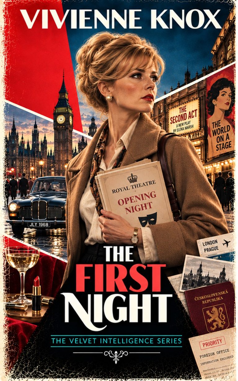 Cover of The First Night by Vivienne Knox, book one of The Velvet Intelligence series